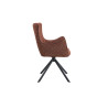Chaise pivotante BOULEAU en tissu