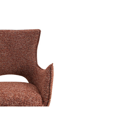 Chaise pivotante BOULEAU en tissu