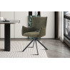 Chaise pivotante BOULEAU en tissu