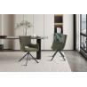 Chaise pivotante BOULEAU en tissu