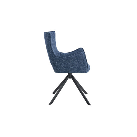 Chaise pivotante BOULEAU en tissu