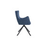 Chaise pivotante BOULEAU en tissu