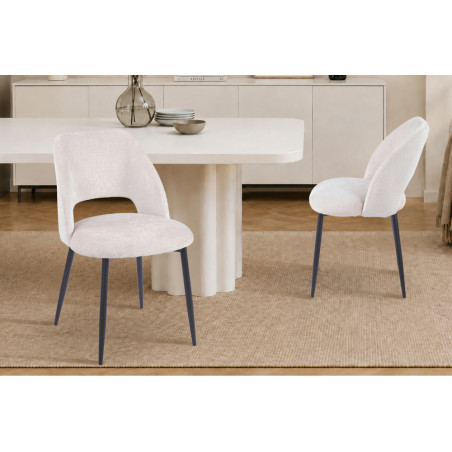 Chaise AULNE en tissu
