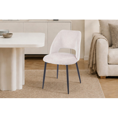 Chaise AULNE en tissu