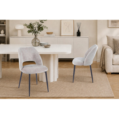 Chaise AULNE en tissu