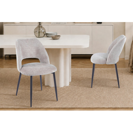 Chaise AULNE en tissu