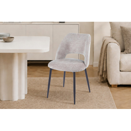 Chaise AULNE en tissu