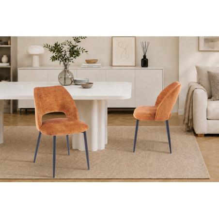 Chaise AULNE en tissu