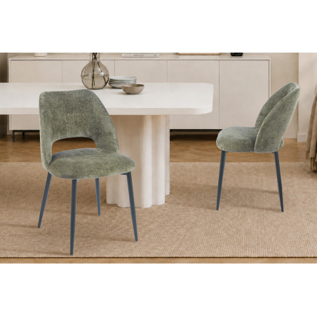 Chaise AULNE en tissu