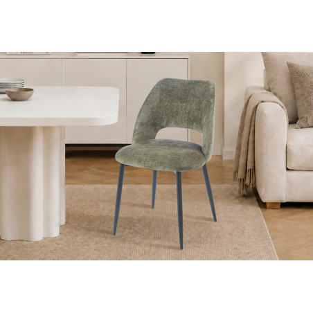 Chaise AULNE en tissu