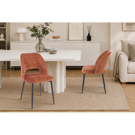 Chaise AULNE en tissu