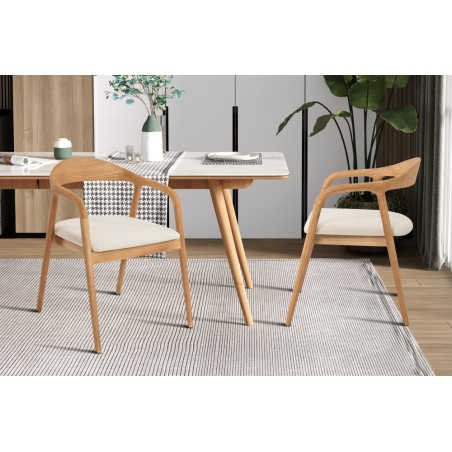 Chaise CLEMATITE en bois massif