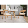 Chaise CLEMATITE en bois massif
