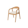 Chaise CLEMATITE en bois massif