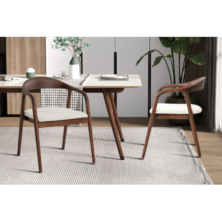 Chaise CLEMATITE en bois massif