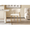Chaise COTON en tissu