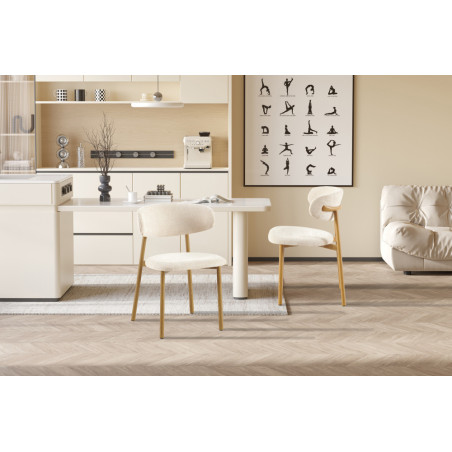 Chaise COTON en tissu