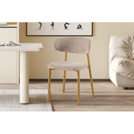 Chaise COTON en tissu