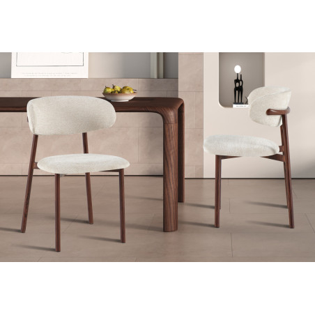 Chaise COTON en tissu