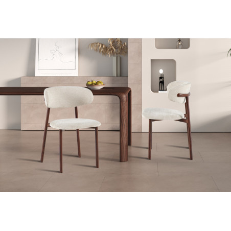 Chaise COTON en tissu