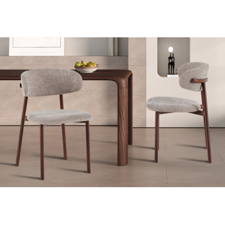 Chaise COTON en tissu