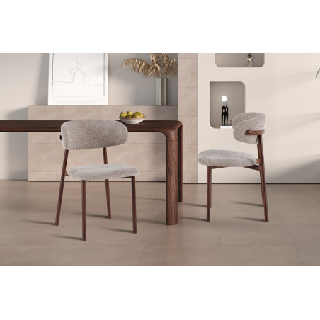 Chaise COTON en tissu