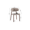 Chaise COTON en tissu