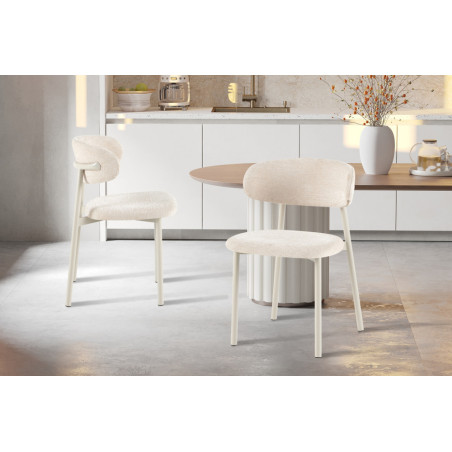 Chaise COTON en tissu