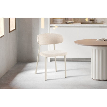 Chaise COTON en tissu