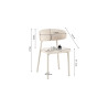 Chaise COTON en tissu