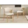Chaise CAPELINE en bois massif