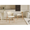 Chaise CAPELINE en bois massif