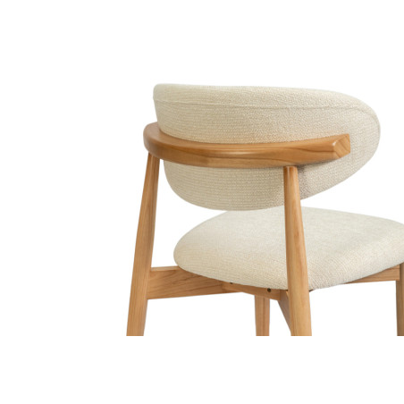Chaise CAPELINE en bois massif