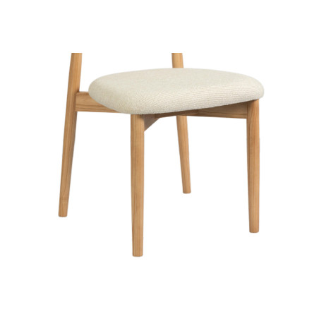Chaise CAPELINE en bois massif