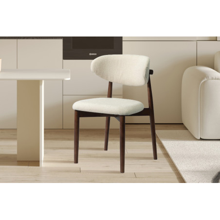 Chaise CAPELINE en bois massif