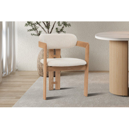 Chaise CAMOMILLE en bois massif