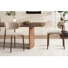 Chaise NOVA en tissu