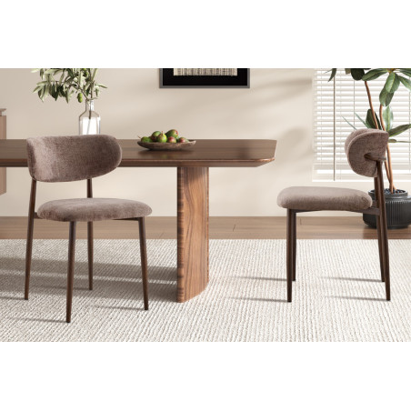 Chaise NOVA en tissu