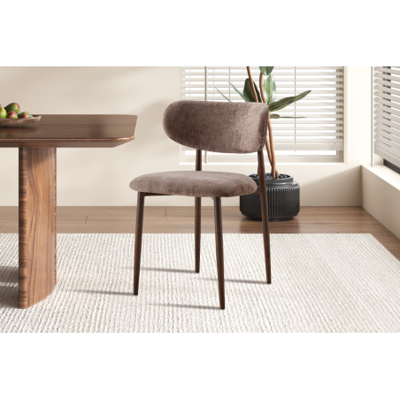 Chaise NOVA en tissu