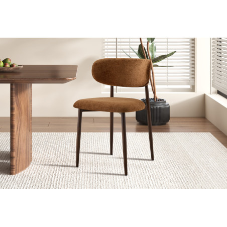 Chaise NOVA en tissu