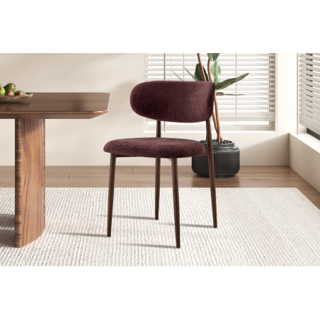 Chaise NOVA en tissu