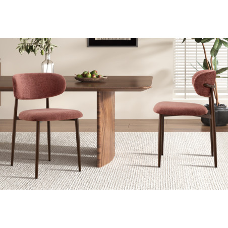 Chaise NOVA en tissu