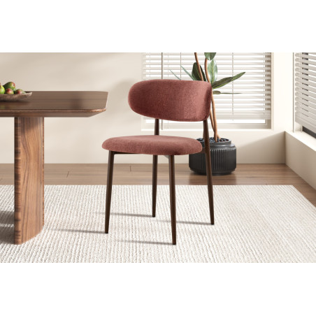 Chaise NOVA en tissu