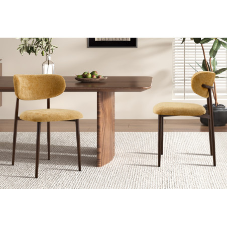 Chaise NOVA en tissu