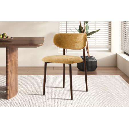 Chaise NOVA en tissu