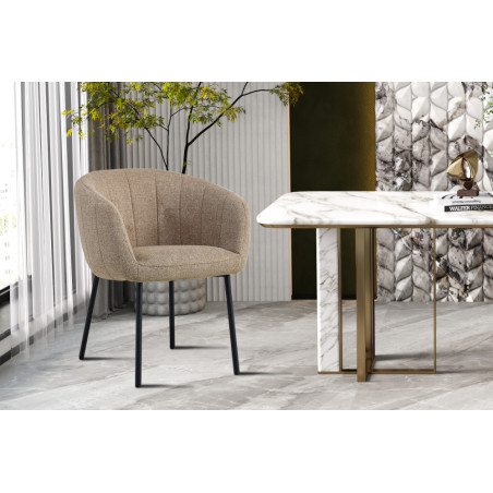 Chaise SAHARA en tissu