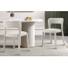 Chaise ECUME en tissu