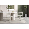 Chaise ECUME en tissu