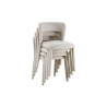 Chaise ECUME en tissu