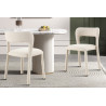 Chaise ECUME en tissu